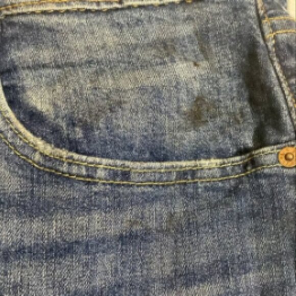 LEVI'S 559 Men's Relaxed Straight Cropped Blue Denim Jeans Size 46x25 - Picture 12 of 12